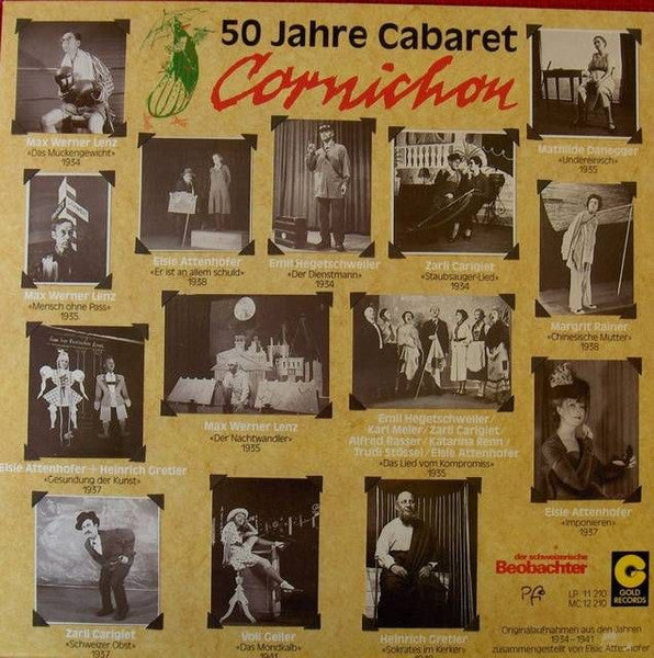 Cabaret Cornichon - 50 Jahre Cabaret Cornichon