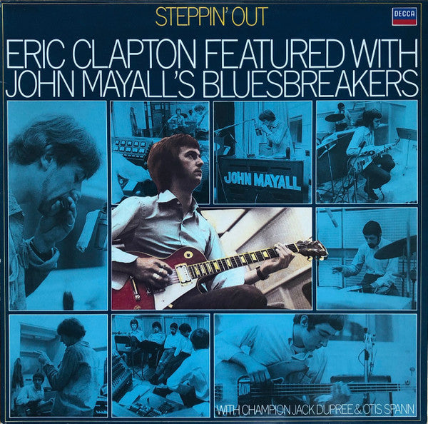 Eric Clapton featured with John Mayall's Bluesbreakers - Steppin' out