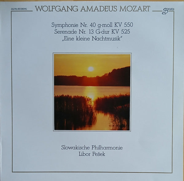 Mozart, Pesek - Symphonie Nr. 40 und Serenade Nr. 13 "Eine kleine Nachtmusik"