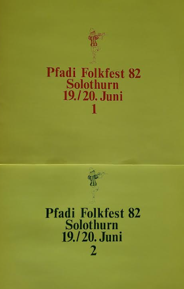 V.A. - Pfadi Folkfest 1982 Solothurn 1+2