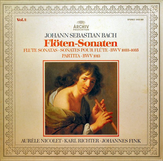 Johann Sebastian Bach / Aurèle Nicolet - Flöten-Sonaten